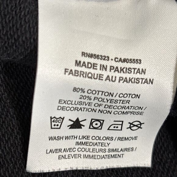 Nike Essentials French Terry Sweatshirt Embroidered Multi Logo Men's Size Large - Picture 14 of 15